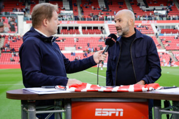 Peter Bosz in gesprek met ESPN