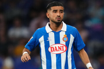 Naci Ünüvar in het shirt van Espanyol