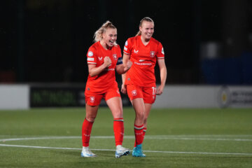 Danique van Ginkel en Leonie Vliek