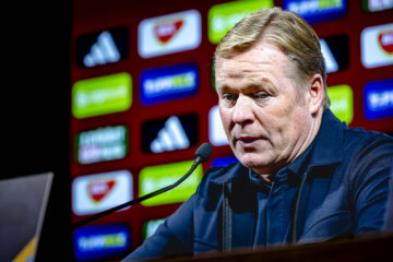 Ronald Koeman na de interland tegen Hongarije