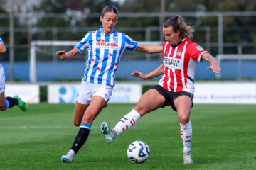 Silje Stockmar in duel met Renate Jansen