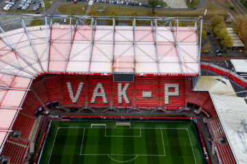 Vak-P van bovenaf