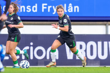 Sanne Koopman aan de bal