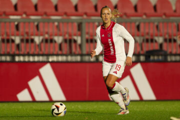 Tiny Hoekstra bij Ajax