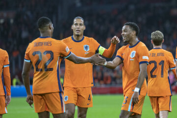 Virgil van Dijk in Oranje