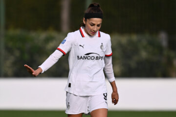 Nadia Nadim bij AC Milan