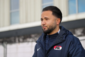 AZ-trainer Wouter de Vogel