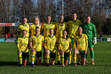 De speelsters van Fortuna Sittard