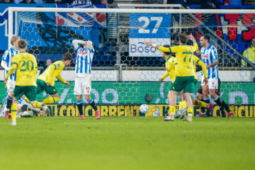 SC Heerenveen baalt van gelijkmaker Fortuna Sittard