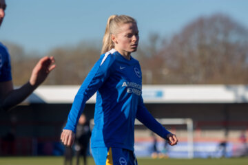 Nadine Noordam bij Brighton & Hove Albion