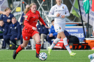 Imre van der Vegt in actie namens FC Twente