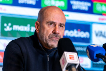 Peter Bosz na de wedstrijd tegen Go Ahead Eagles