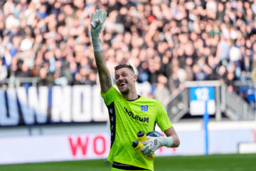 Andries Noppert na de wedstrijd tegen AZ