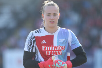 Daphne van Domselaar bij Arsenal