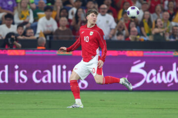 Ole Romeny bij zijn debuut voor Indonesië