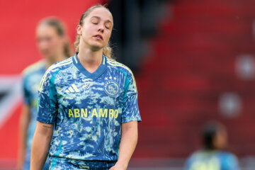 Danique Tolhoek baalt