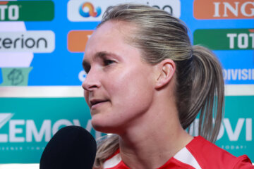 Desiree van Lunteren staat ESPN te woord