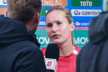 Desiree van Lunteren staat ESPN te woord