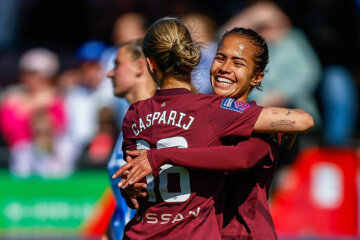 Kerstin Casparij en Mary Fowler