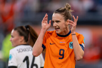 Vivianne Miedema bij de OranjeLeeuwinnen