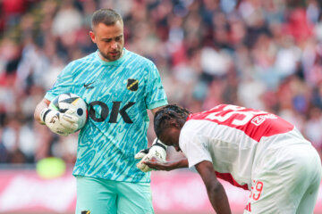 Roy Kortsmit tegen Ajax