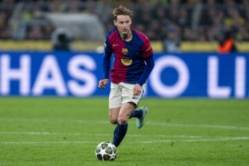 Frenkie de Jong in actie voor FC Barcelona