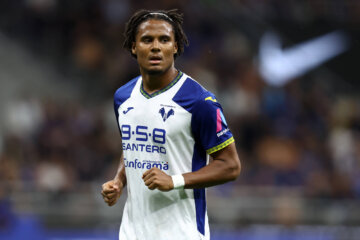 Amin Sarr bij Hellas Verona