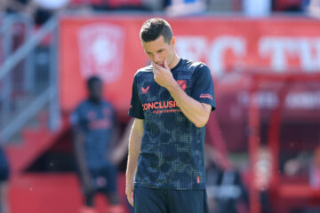 Nick Viergever baalt