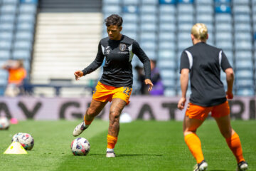 Samantha van Diemen bij Glasgow City