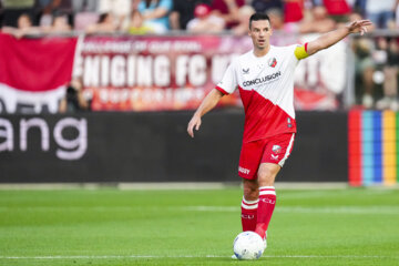 Nick Viergever tegen Servette FC