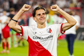 Victor Jensen juicht