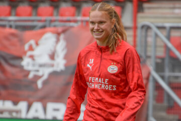 Liz Rijsbergen bij PSV