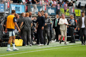 René Hake en Robin van Persie