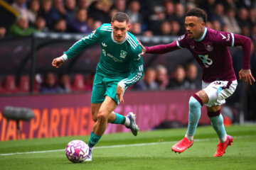 Quilindschy Hartman in duel met Florian Wirtz