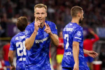 Arno Verschueren juicht