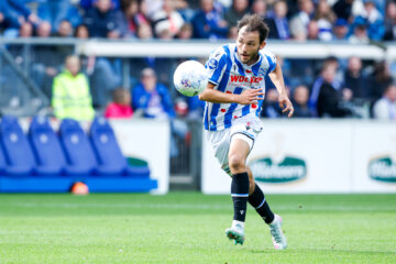 Joris van Overeem aan de bal