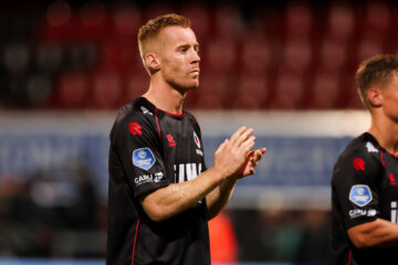 Mike van Duinen kijkt teleurgesteld