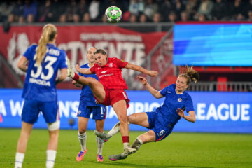 Lynn Groenewegen tegen Chelsea