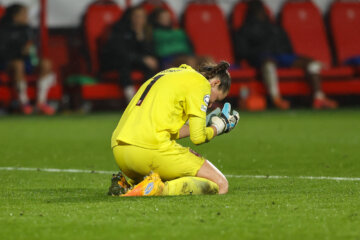 Diede Lemey na het gelijkspel tegen Chelsea