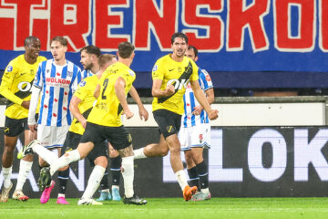 NAC Breda juicht na doelpunt