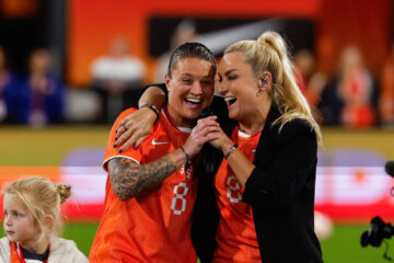 Sherida Spitse en Samantha Steenwijk