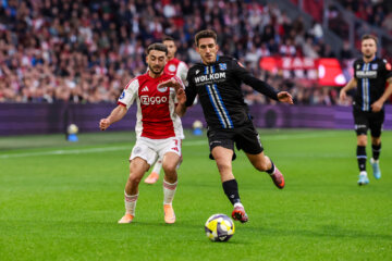 Vasilios Zagaritis tegen Ajax