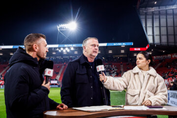 Bram van Polen, John van den Brom en Fresia Cousino Arias