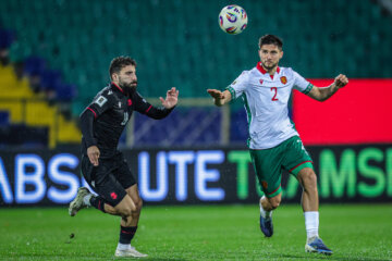 Hristiyan Petrov in actie voor Bulgarije