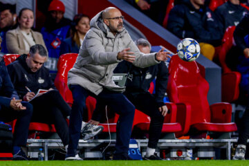 Peter Bosz tegen Atlético Madrid