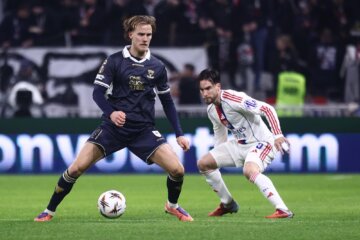 Melle Meulensteen tegen Olympique Lyon