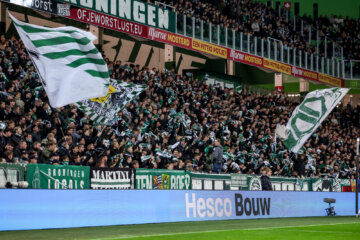 Supporters van FC Groningen