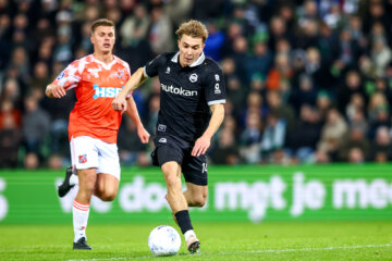 Jorg Schreuders tegen FC Volendam