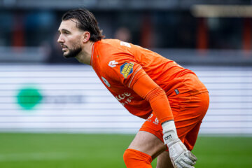 Joël Drommel tegen SC Heerenveen