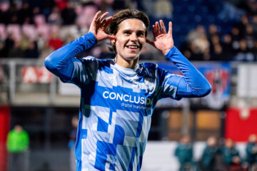 Victor Jensen juicht